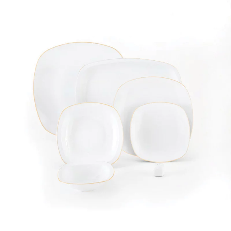 سرویس چینی زرین 6 نفره غذاخوری زرین (27 پارچه)