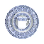 سرویس چینی زرین 12 نفره کامل سلطانیه طلایی (108 پارچه)