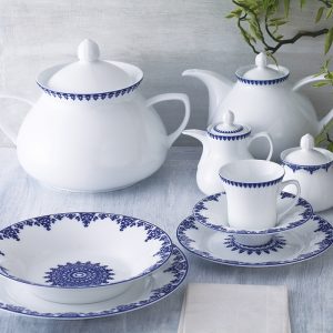 سرویس چینی زرین 12 نفره کامل سمرقند (108 پارچه)