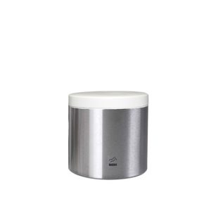 سطل شکر 3 کیلویی بهازکالا استیل (درب سفید)