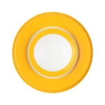 سرویس چینی زرین 6 نفره غذاخوری نارنج (28 پارچه)