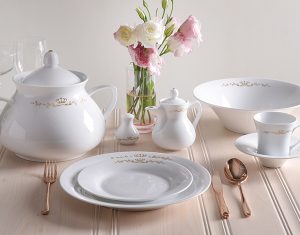 سرویس چینی زرین 12 نفره کامل پرنسس (108 پارچه)