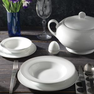 سرویس چینی زرین 12 نفره کامل مون بلان (102 پارچه)