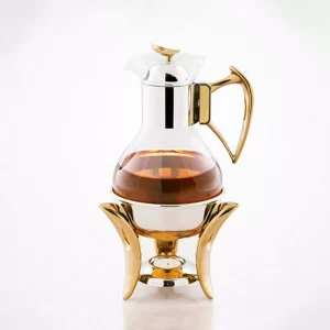 قهوه جوش تک استیل مدل لوپ (دسته طلایی) کد 971D
