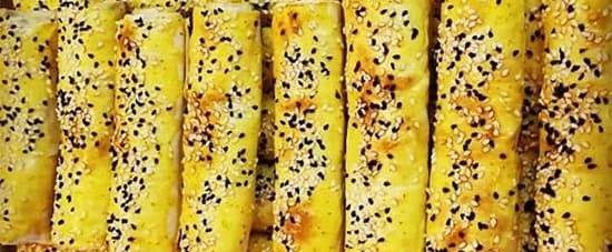 آموزش طرز تهیه بورک اسفناج 1 boork esfenaj crop