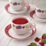 سرویس چینی زرین 6 نفره چای خوری ردبری (12 پارچه)