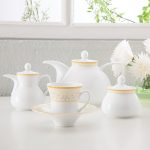 سرویس چینی زرین 6 نفره چای خوری جنوا (18 پارچه)