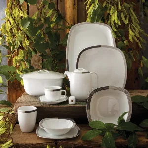 سرویس چینی زرین 12 نفره کامل وگاس اوریت (98 پارچه)