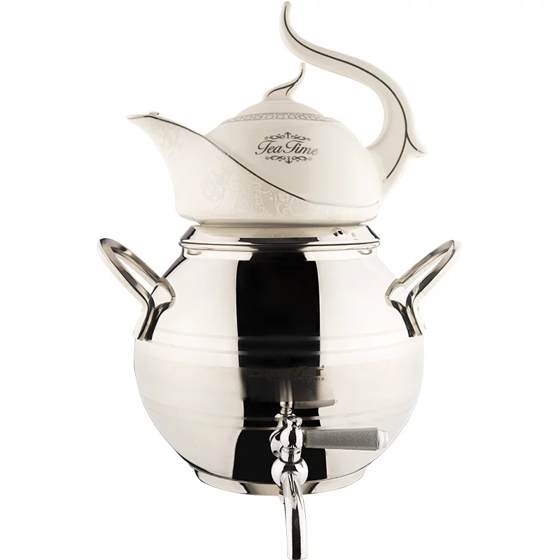 ست کتری و قوری کروپ ست مدل کیانا استیل کد 801