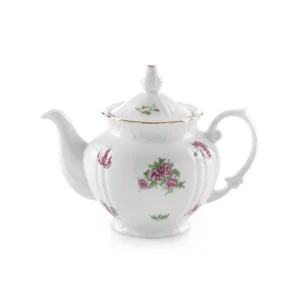 قوری چای چهار ترک چینی زرین بیدگل مینیاتوری (سایز 5)