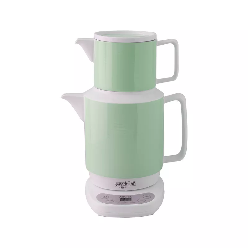 چای ساز چینی زرین پاستل سبز