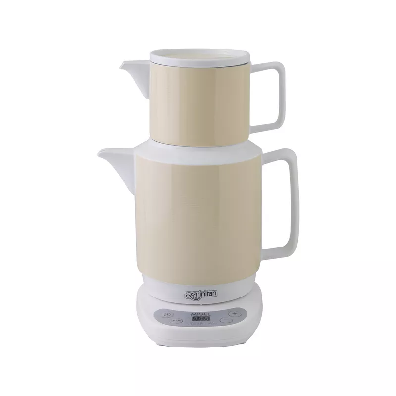 چای ساز چینی زرین پاستل کرم