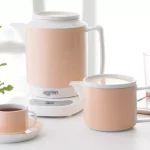 چای ساز چینی زرین پاستل گلبهی