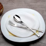 سرویس قاشق و چنگال 18 نفره رولنزا مدل D59 استیل براق (106 پارچه)