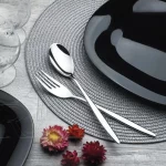 سرویس قاشق و چنگال 24 نفره رولنزا مدل A42 استیل براق (131 پارچه)