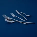 سرویس قاشق و چنگال 24 نفره رولنزا مدل A42 استیل براق (131 پارچه)