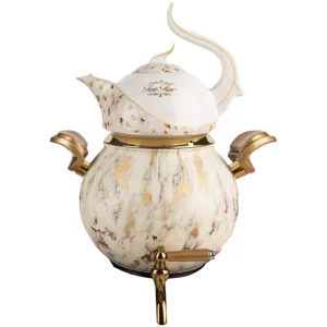 ست کتری و قوری کروپ ست مدل کیانا ماربل کد 507M