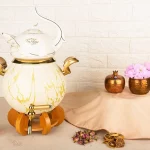 ست کتری و قوری کروپ ست مدل کیانا ماربل کد 701M