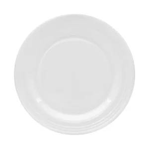 بشقاب تخت غذاخوری پارس اپال هتلی سفید (سایز 25)