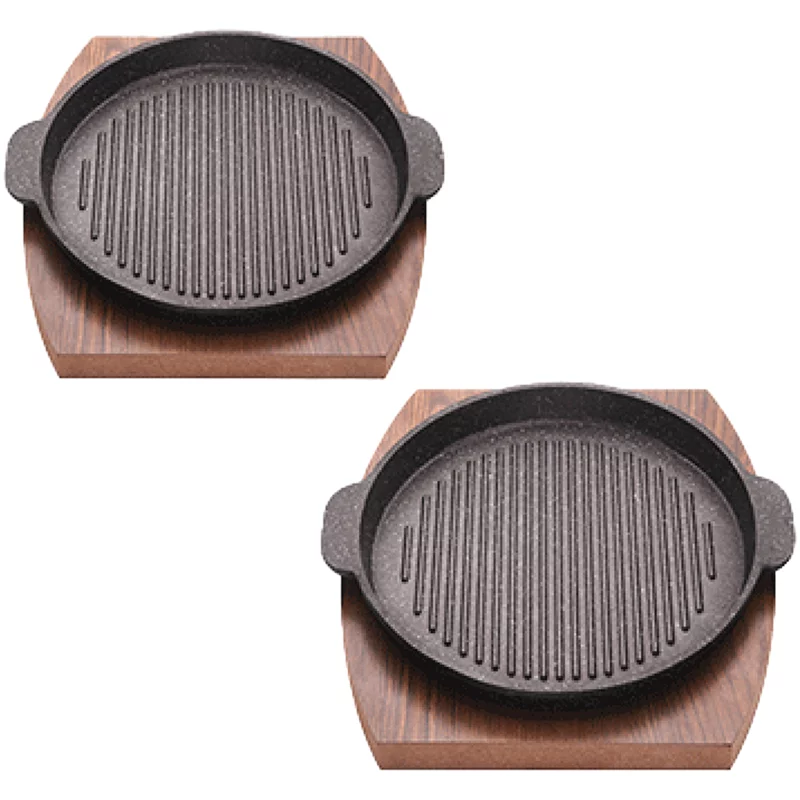 تابه چدنی نالینو مدل دوقلو فاهیتا Fahita (سایز 20)