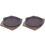 تابه چدنی نالینو مدل دوقلو فاهیتا Fahita (سایز 20)