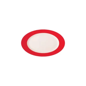 دیس بیضی چینی زرین گیلاس (سایز 24)