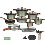 سرویس قابلمه تیتانیوم کاندید مدل سزار (28 پارچه)