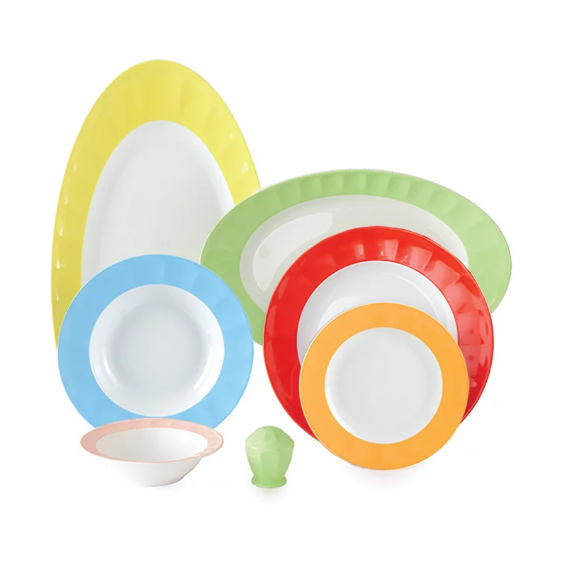 سرویس چینی زرین 6 نفره غذاخوری آلگرو نئوکلاسیک (29 پارچه)