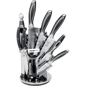 سرویس کارد آشپزخانه استیل بلر کد 444 (9 پارچه)