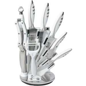 سرویس کارد آشپزخانه استیل بلر کد 777 (9 پارچه)