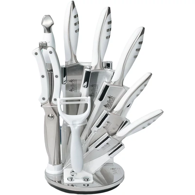 سرویس کارد آشپزخانه استیل بلر کد 777 (9 پارچه)