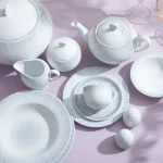 سرویس چینی زرین 12 نفره کامل ادلین توسی (102 پارچه)