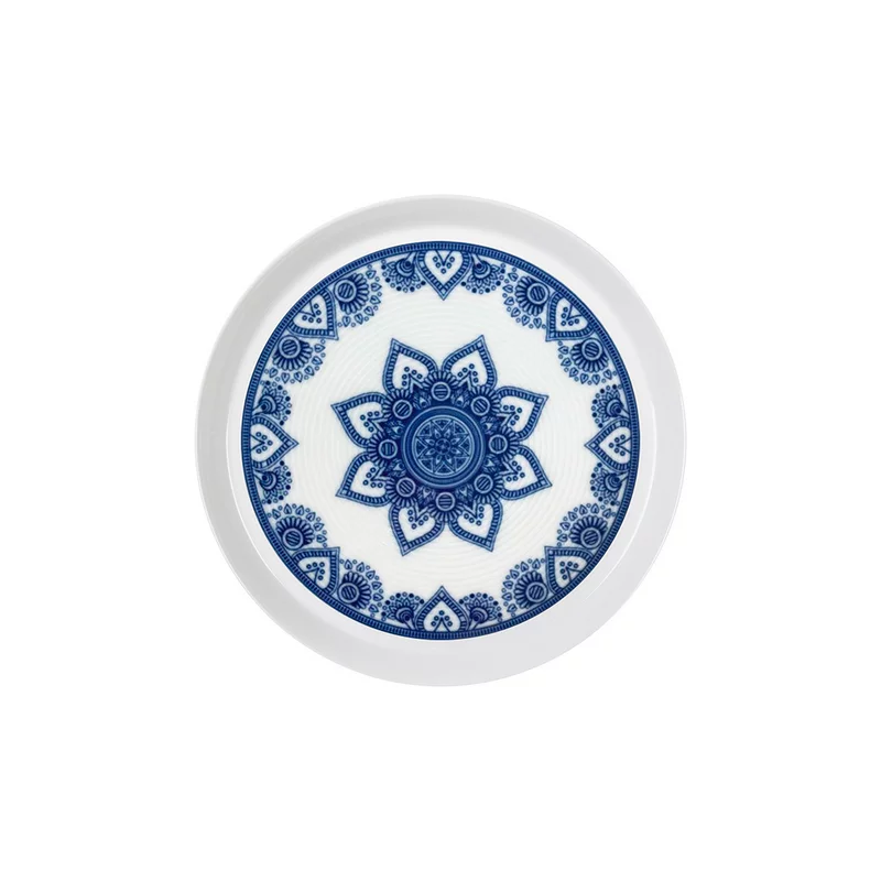 بشقاب تخت چینی زرین فرم اس پروجا (سایز 18)