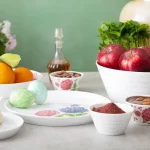 بشقاب گود چینی زرین فرم اس غزل (سایز 19)