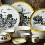 پیاله چینی زرین فرم اس ویلیج (سایز 9)