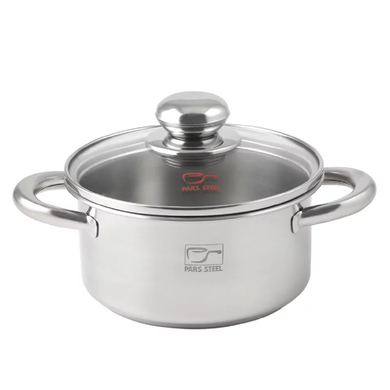 قابلمه پارس استیل کف سه لایه (سایز 16)