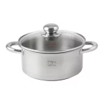 سرویس قابلمه پارس استیل کف سه لایه (8 پارچه)