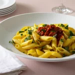 ظرف پاستا چینی زرین سفید آشپزخانه (سایز 30)