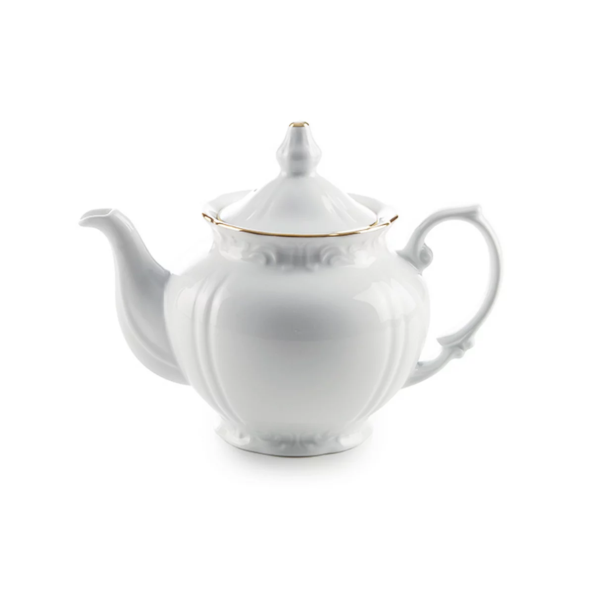 قوری چای چهار ترک چینی زرین طرح زرین (سایز 5)