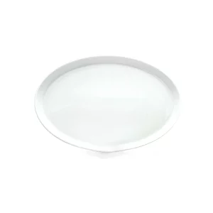 سینی بیضی چینی زرین سفید شهرزاد (سایز 26)