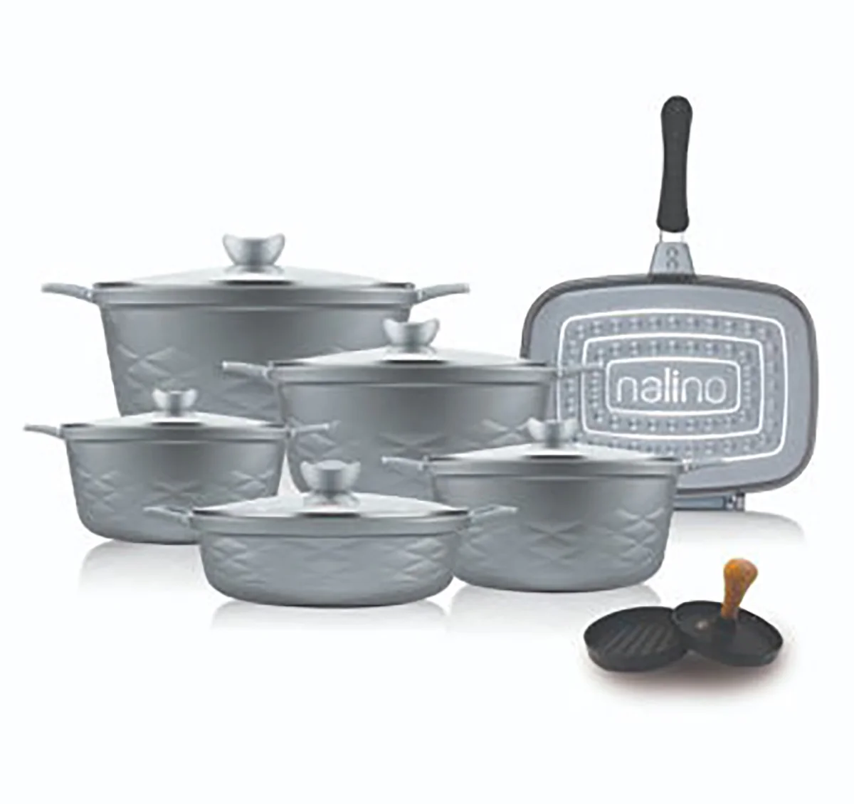 سرویس قابلمه گرانیتی نالینو مدل الیتا Elita (13 پارچه)