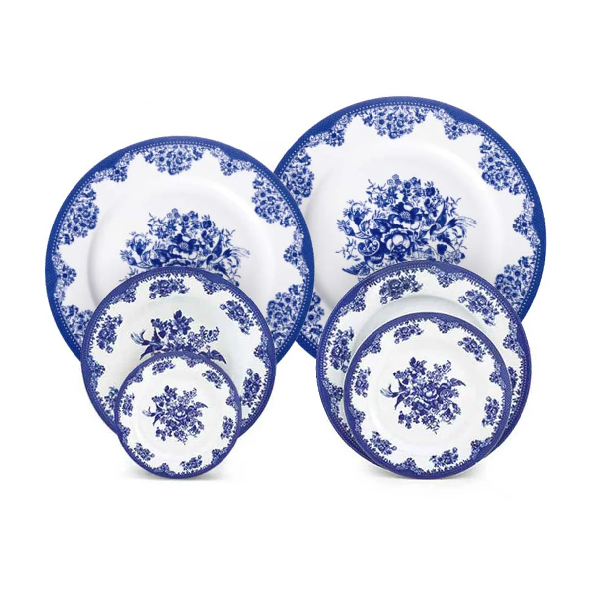 سرویس چینی زرین 6 نفره غذاخوری فلورانس پلاس (26 پارچه)