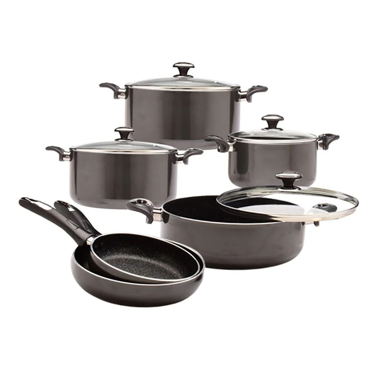 سرویس قابلمه گرانیتی زرساب مدل گرانیتا کد GT-7500 (10 پارچه)