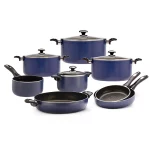 سرویس قابلمه گرانیتی زرساب مدل گرانیتا کد GT-7580 (12 پارچه)