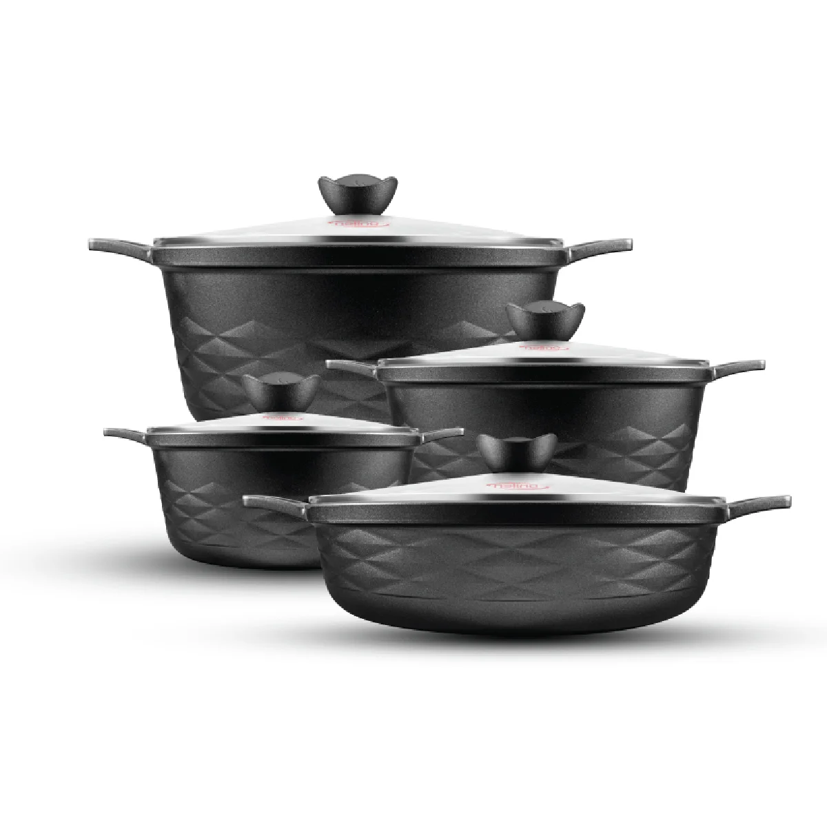 سرویس قابلمه گرانیتی نالینو مدل الیتا Elita (8 پارچه)