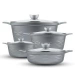 سرویس قابلمه گرانیتی نالینو مدل الیتا Elita (8 پارچه)