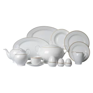 سرویس چینی زرین 12 نفره کامل نورا ایتالیااف (102 پارچه)