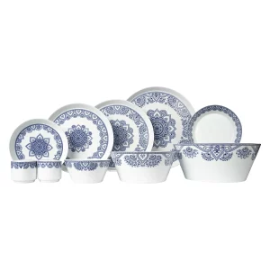 سرویس چینی زرین 6 نفره غذاخوری فرم اس پروجا (31 پارچه)