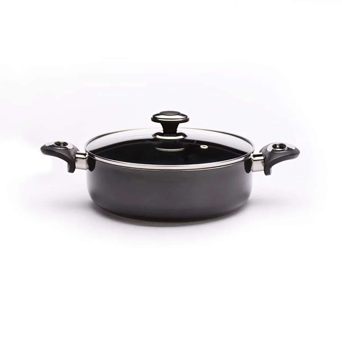 قابلمه کوتاه گرانیتی زرساب مدل گرانیتا کد GT-424KG (سایز 24)