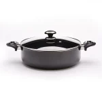 قابلمه کوتاه گرانیتی زرساب مدل گرانیتا کد GT-428KG (سایز 28)